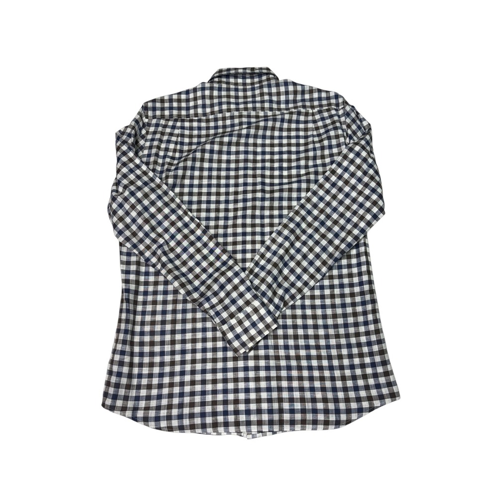 Rodd‎ & Gunn Sports Fit Gingham Check Cotton Shirt Men's Size L Woven Europe - Picture 7 of 10